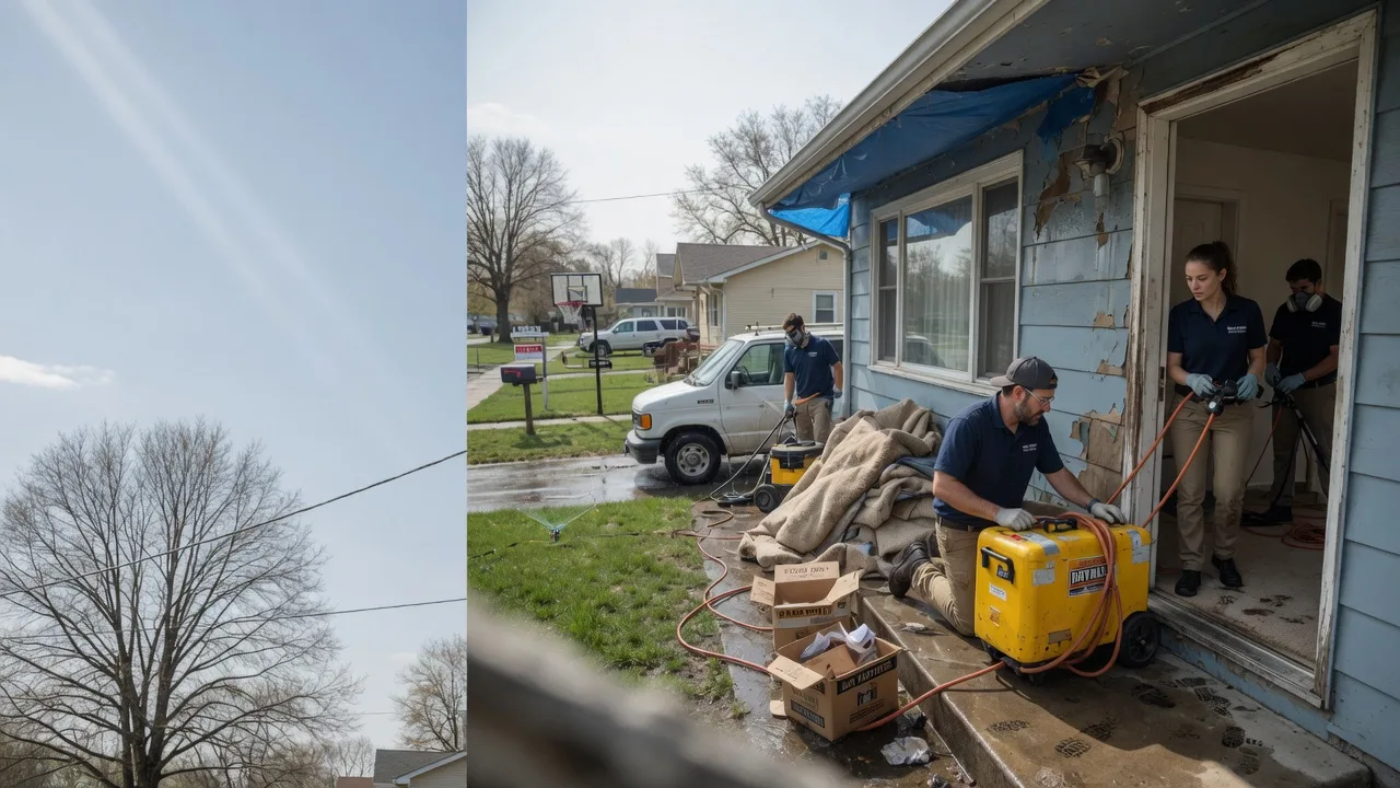 Basement Flood Cleanup in Kewanee, MO near me